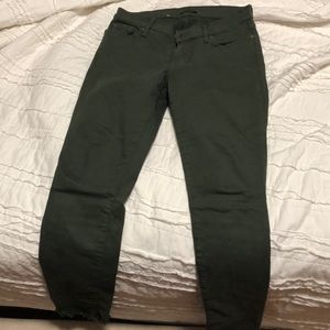 7 for all mankind green jeans